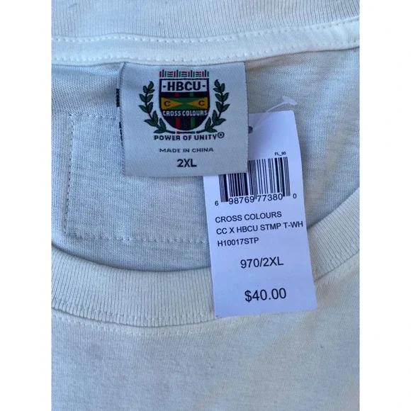 Cross Colours HBCU STOMP T-shirt - Picture 4 of 4